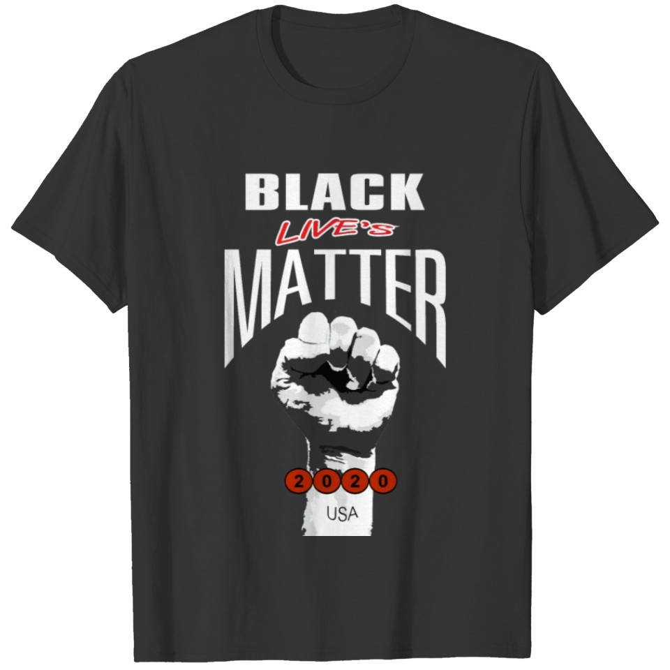 Black live's Matter 2020 USA T-shirt