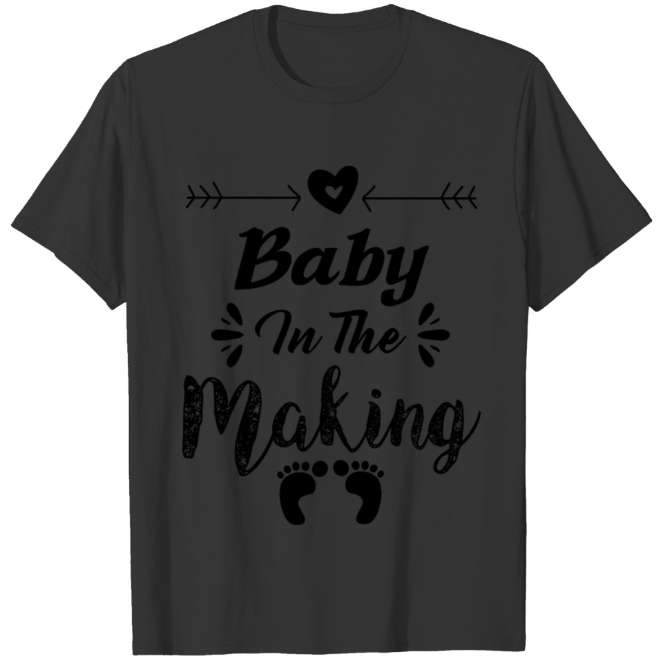 Baby in the making pregnant T Shirts