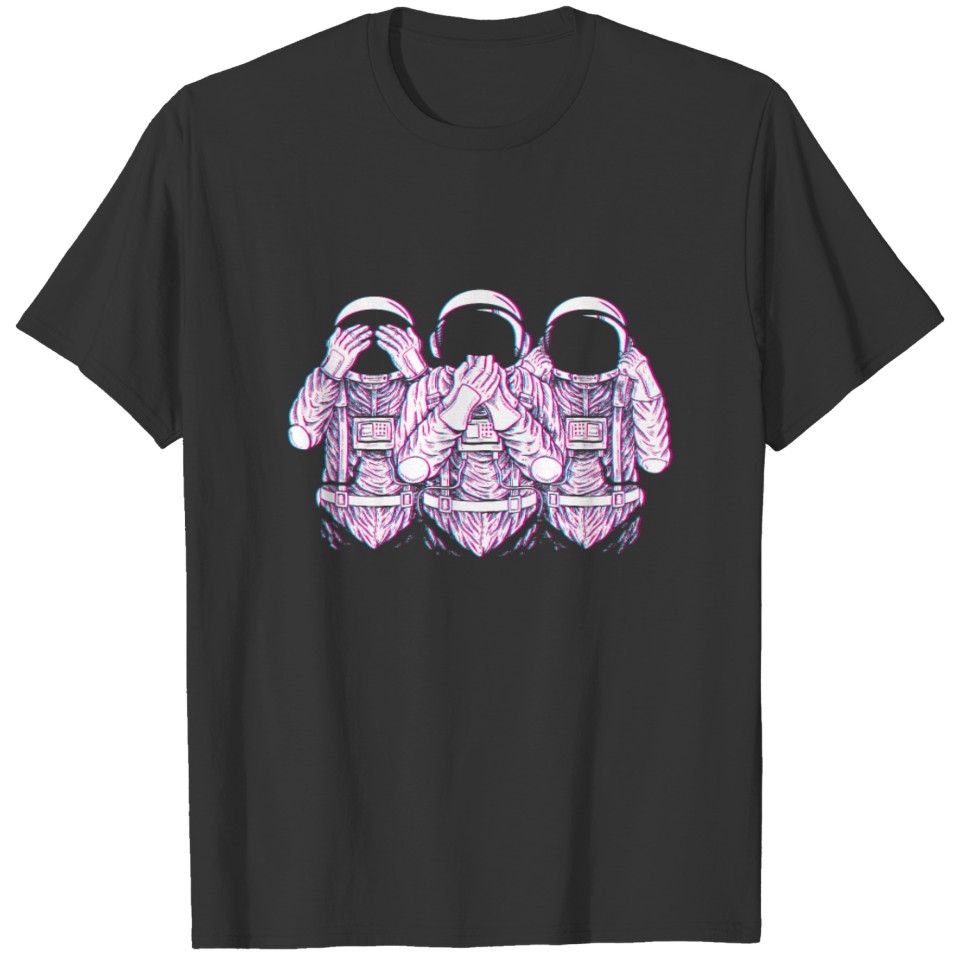 Cool Astronaut Fan Outer Space Galaxy Explorer T-shirt