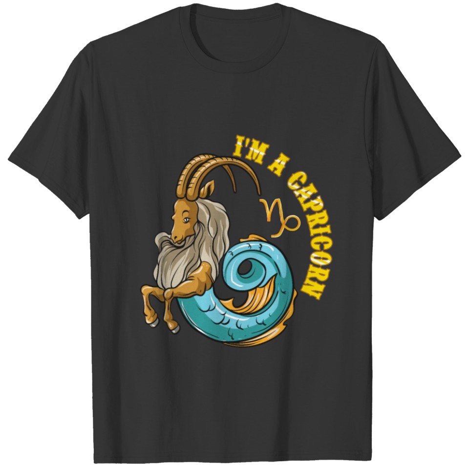 Zodiac Sign - I'm A Capricorn T-shirt