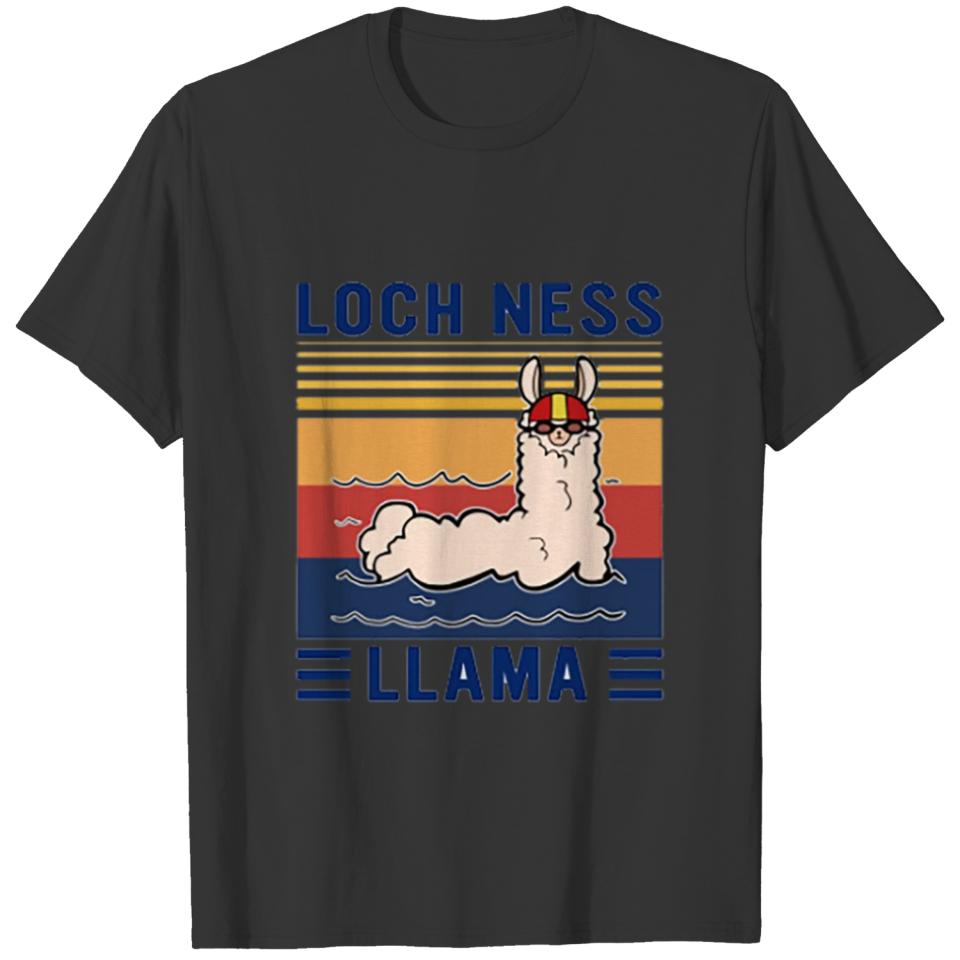Loch ness Llama T-Shirt T-shirt
