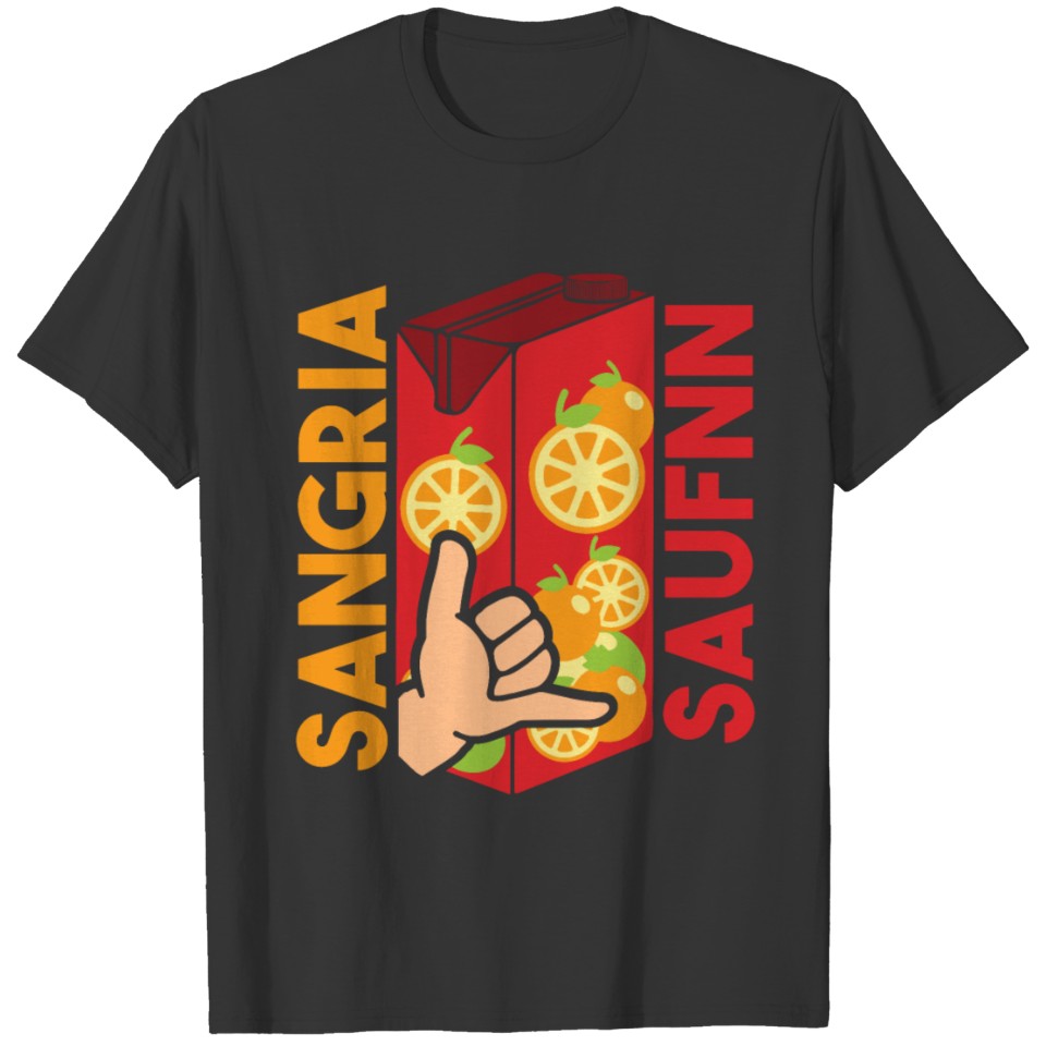 Sangria Wine Spain Wine-based drink alcohol T-shirt