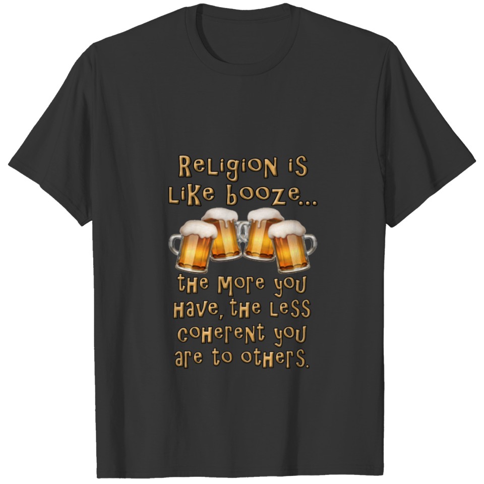 Religious Booze T-shirt
