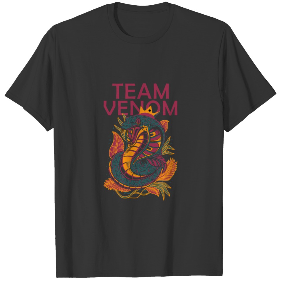 Aesthetic Team Venom C Snake T Shirts