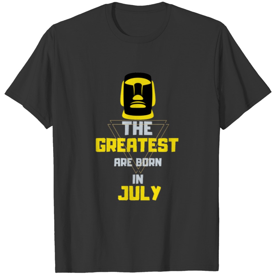 The greatest Kings are born in July King Birthday T-shirt