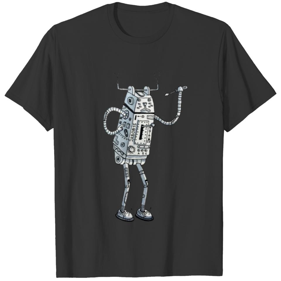 Robot cat T-shirt