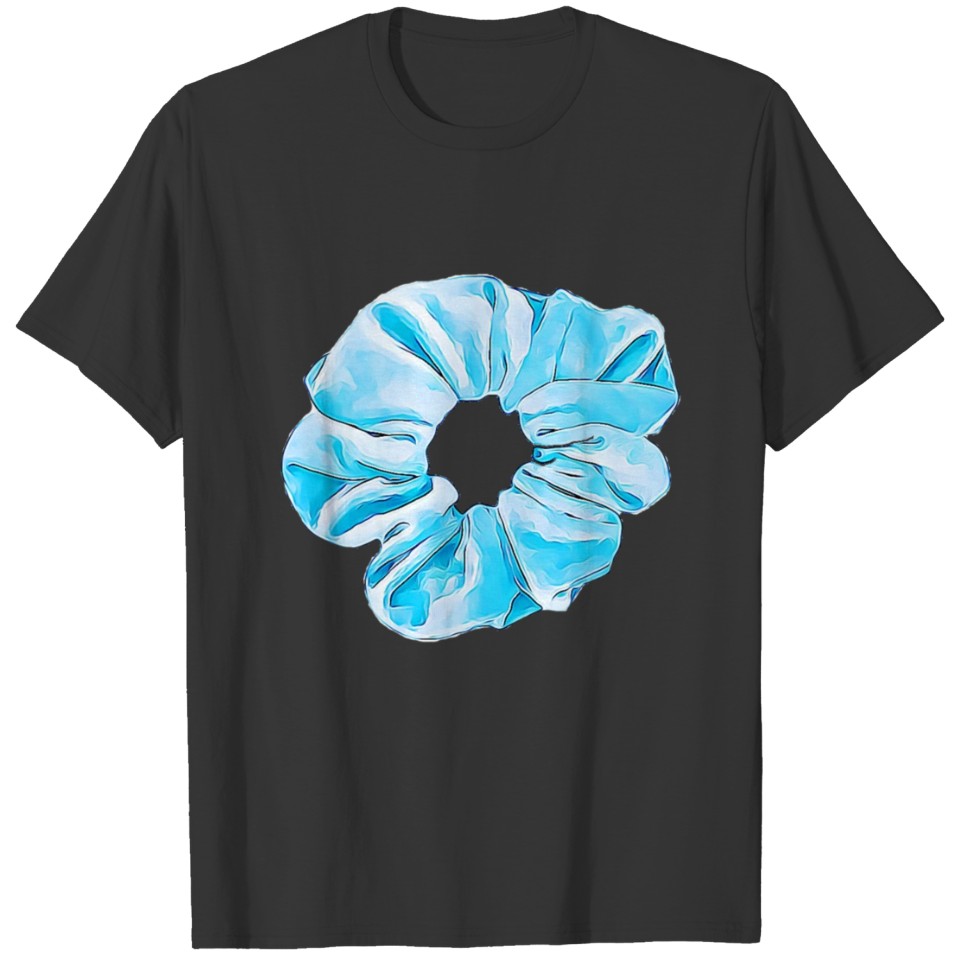 Blue Scrunchie T-shirt