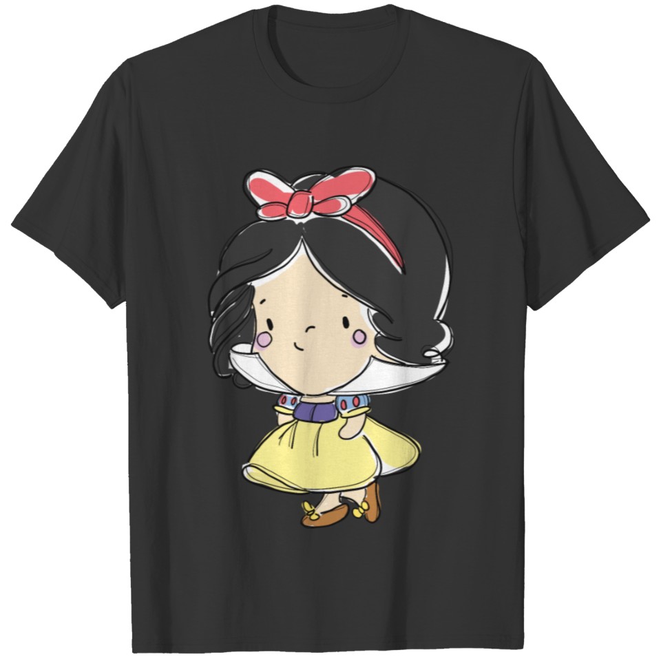 Cute Princess snow White T-shirt