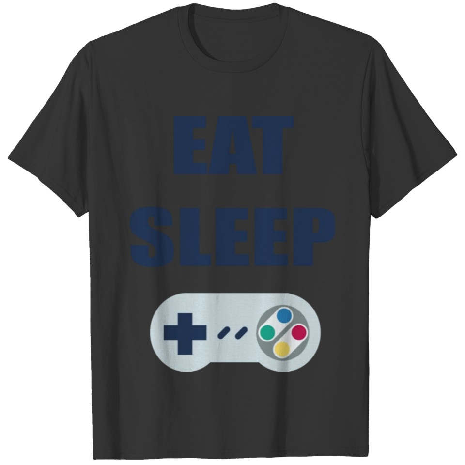 eat sleep gaming T-shirt