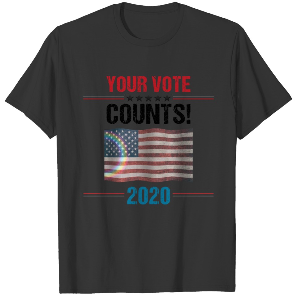 Your Vote Counts! 2020 T-shirt