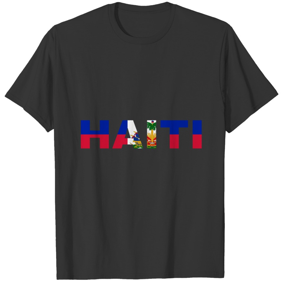 Haitian Flag design T-shirt