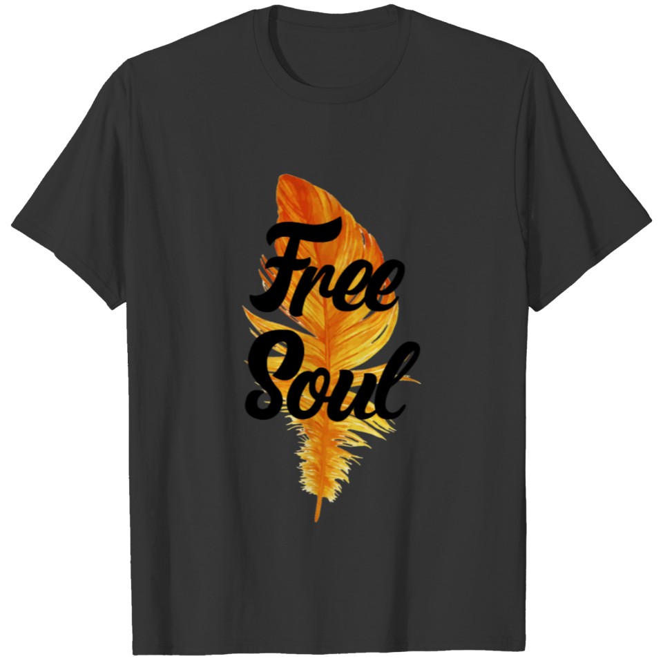 Free Soul Feather T-shirt