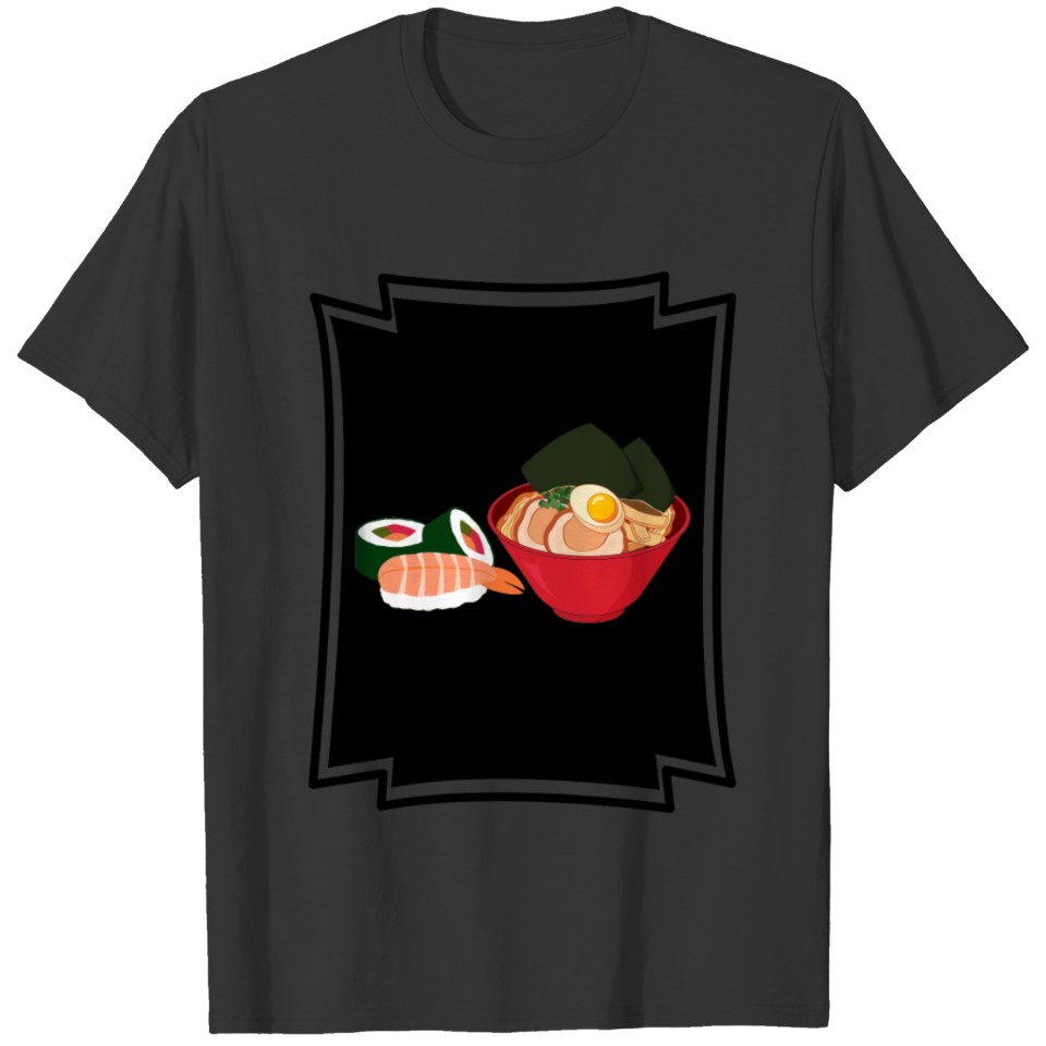 Ramen Asian food eat gift T-shirt