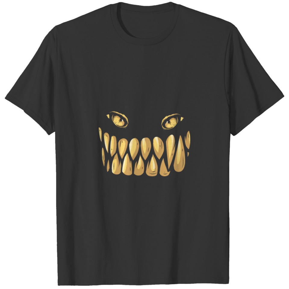 monster face T-shirt