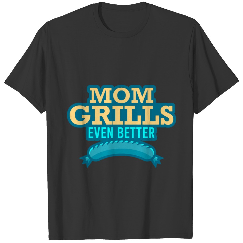 BBQ LOVER MUM Pitmaster Gift Grill T-shirt