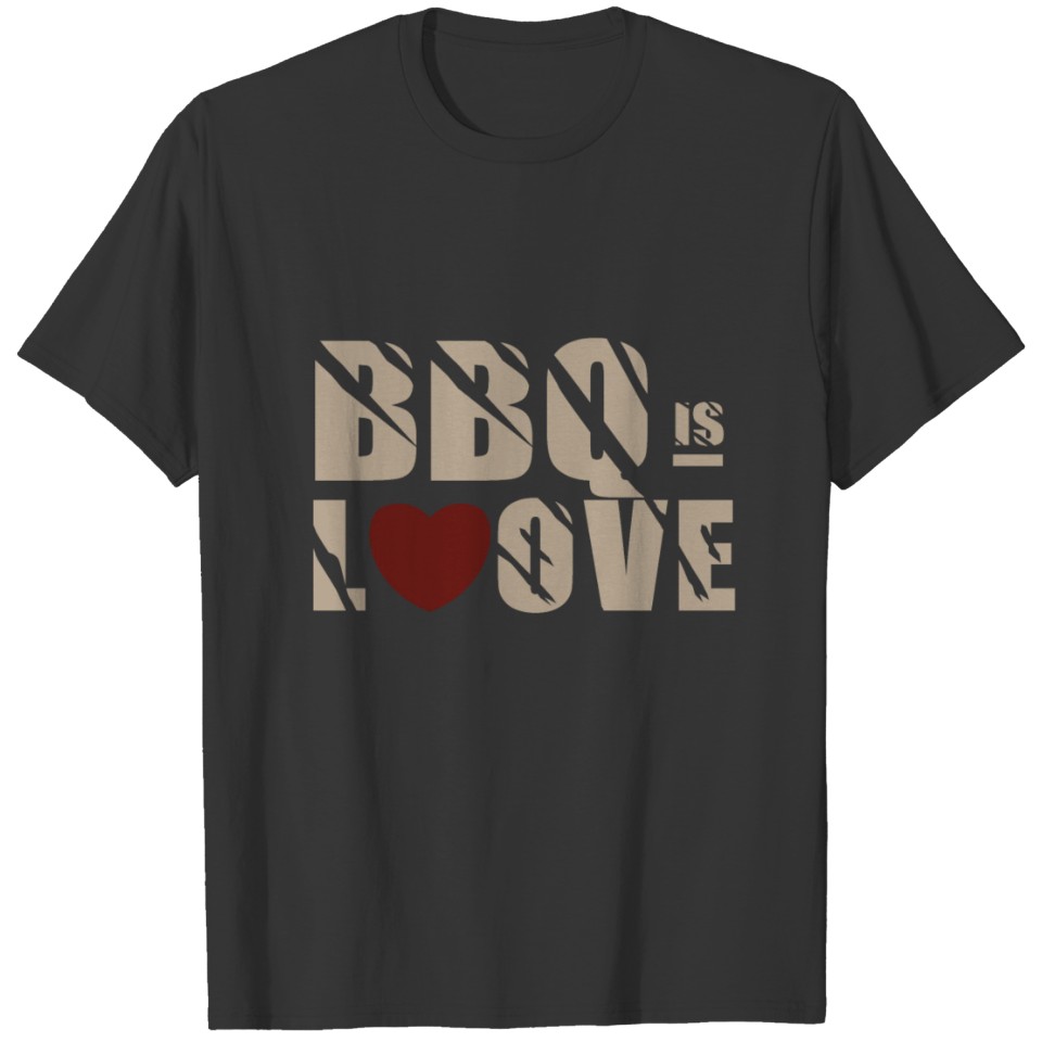 BBQ love T-shirt