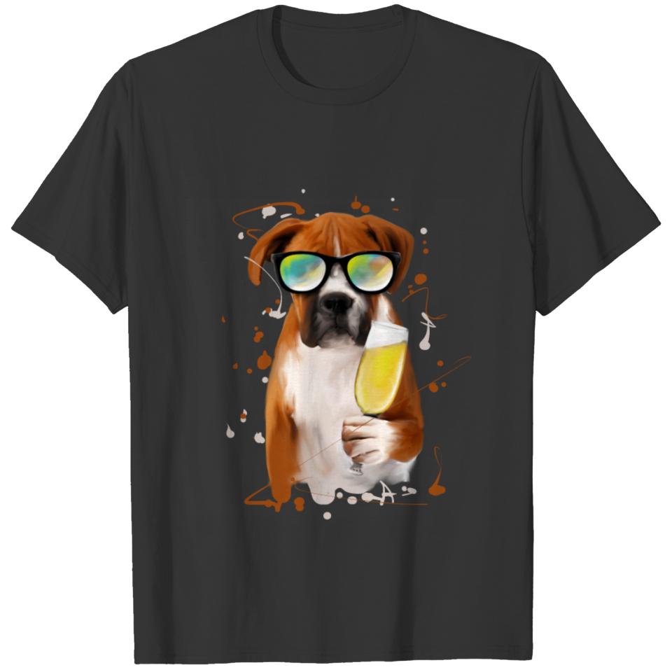 Cheers - German Boxer Dog Gift T-shirt
