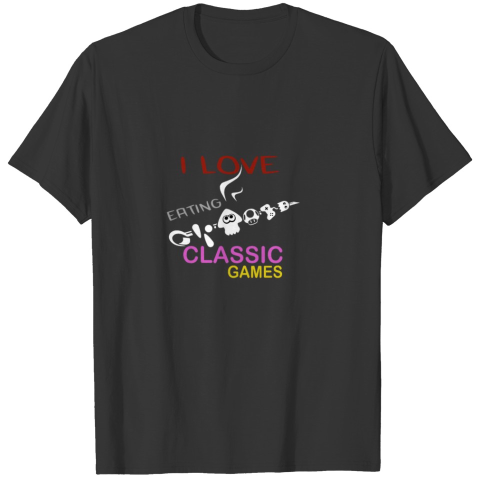i love eating classic games #2 T Shirts