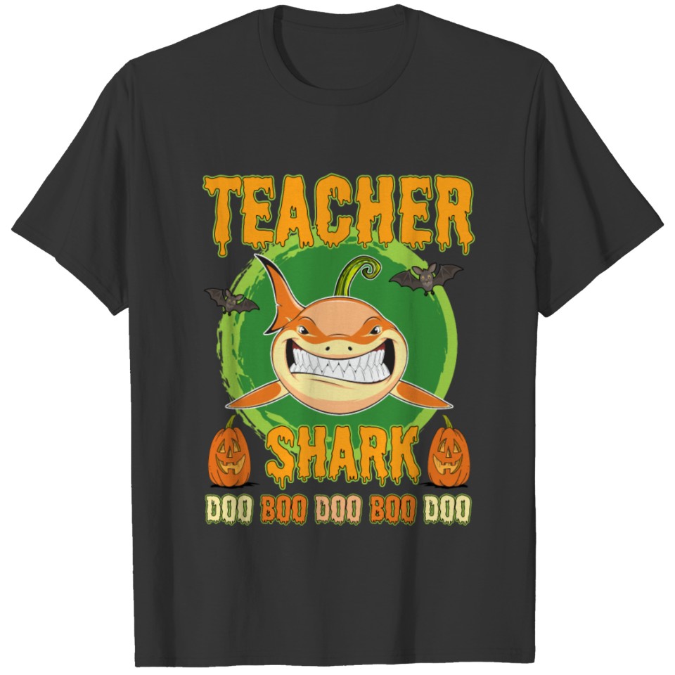 Teacher Shark Doo Boo Doo T-shirt