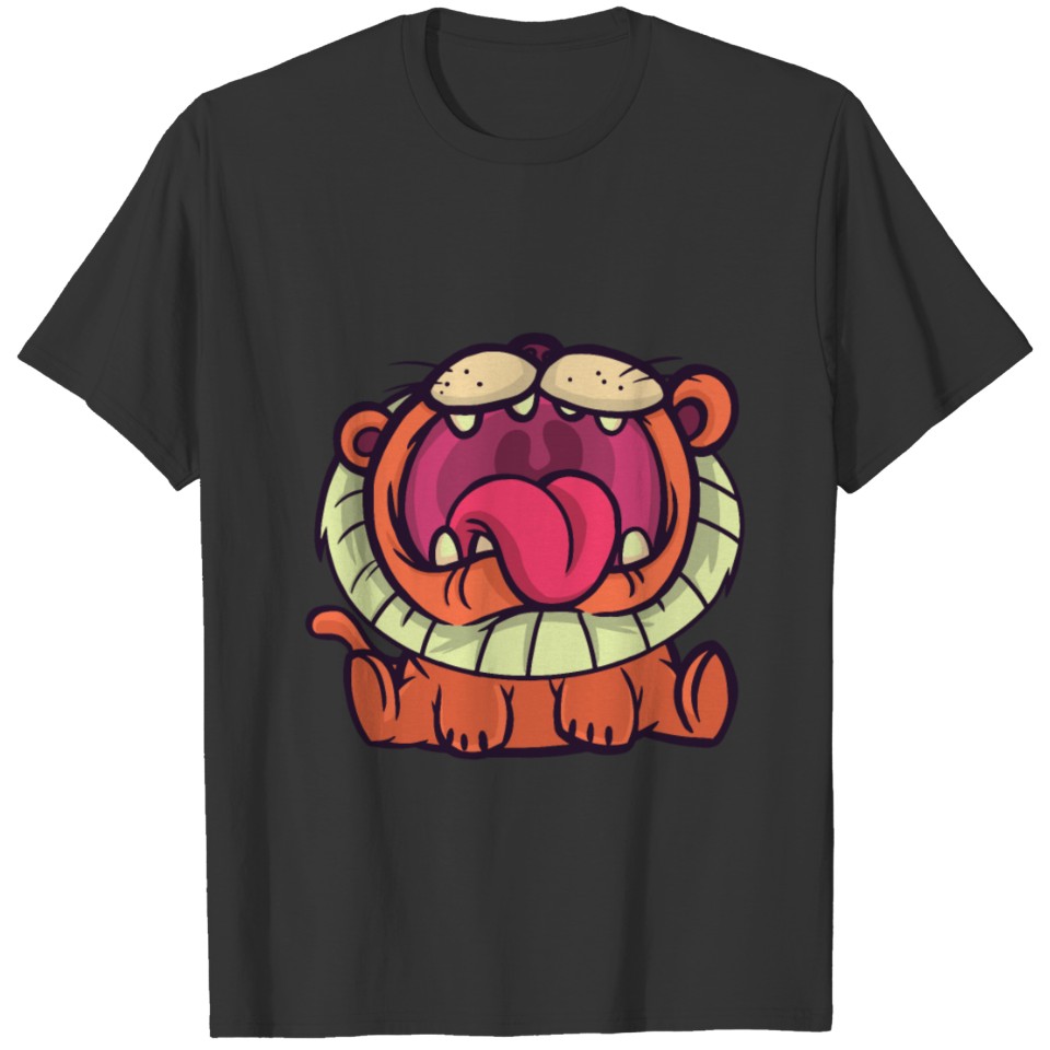 cartoon lion T-shirt