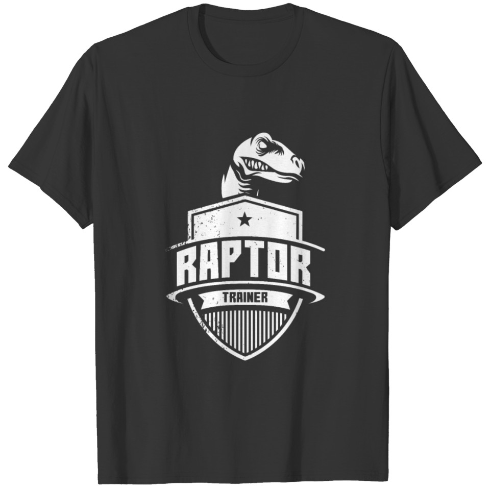 Dino Dinosaur Raptor Trainer Birthday Motto T Shirts