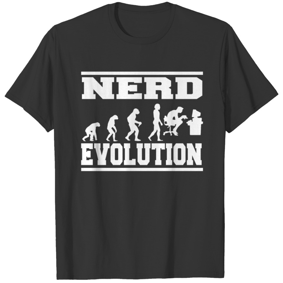 NERD EVOLUTION Tee T-shirt