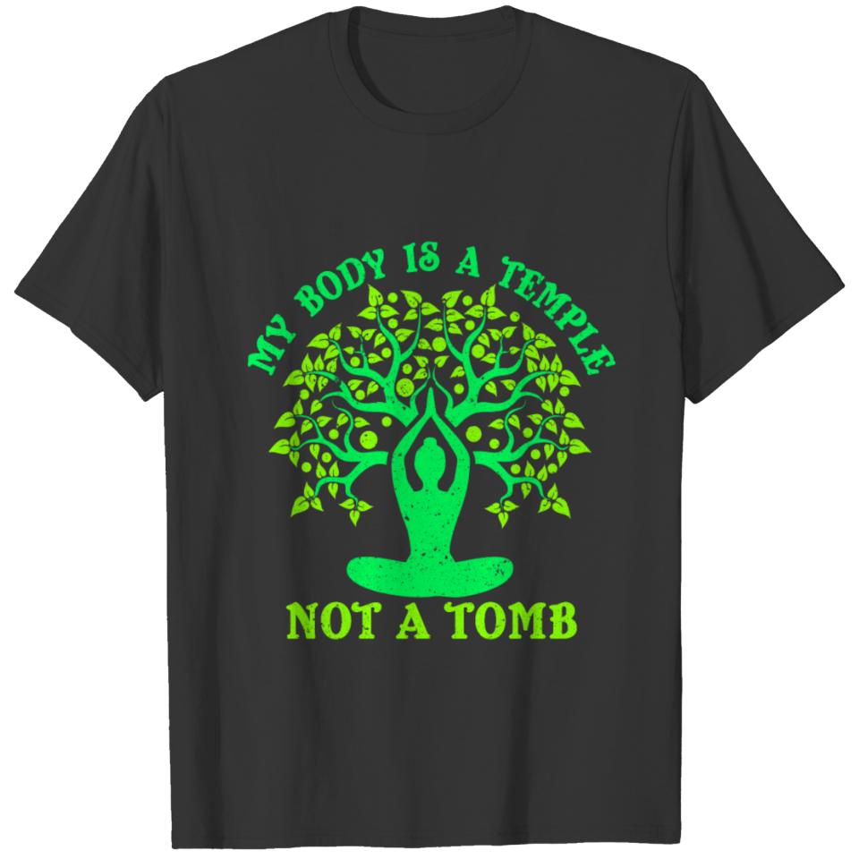 Funny Vegan Gift Shirt for vegetarian and vegan T-shirt