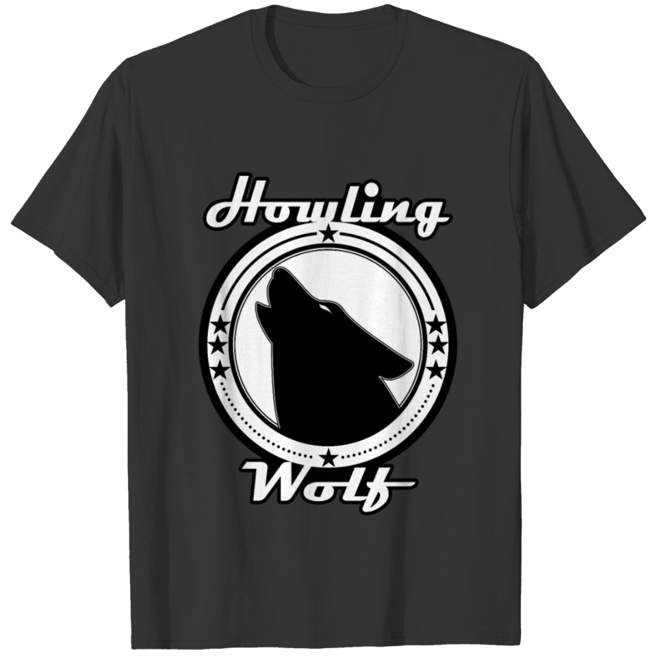 howling wolf T-shirt