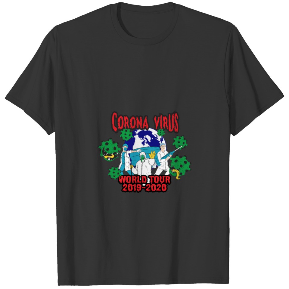CORONA VIRUS WORLD TOUR T-shirt