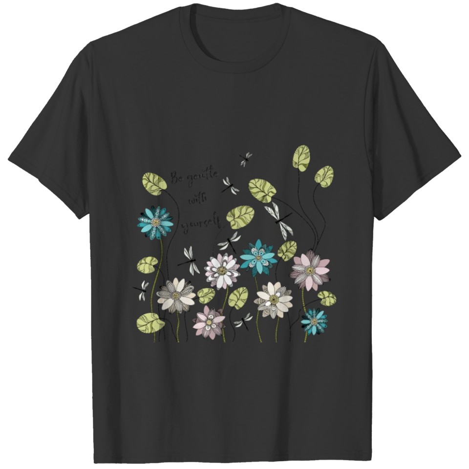 Wildflower shirt, Flower Tee,Drawing Shirt, WYY017 T-shirt
