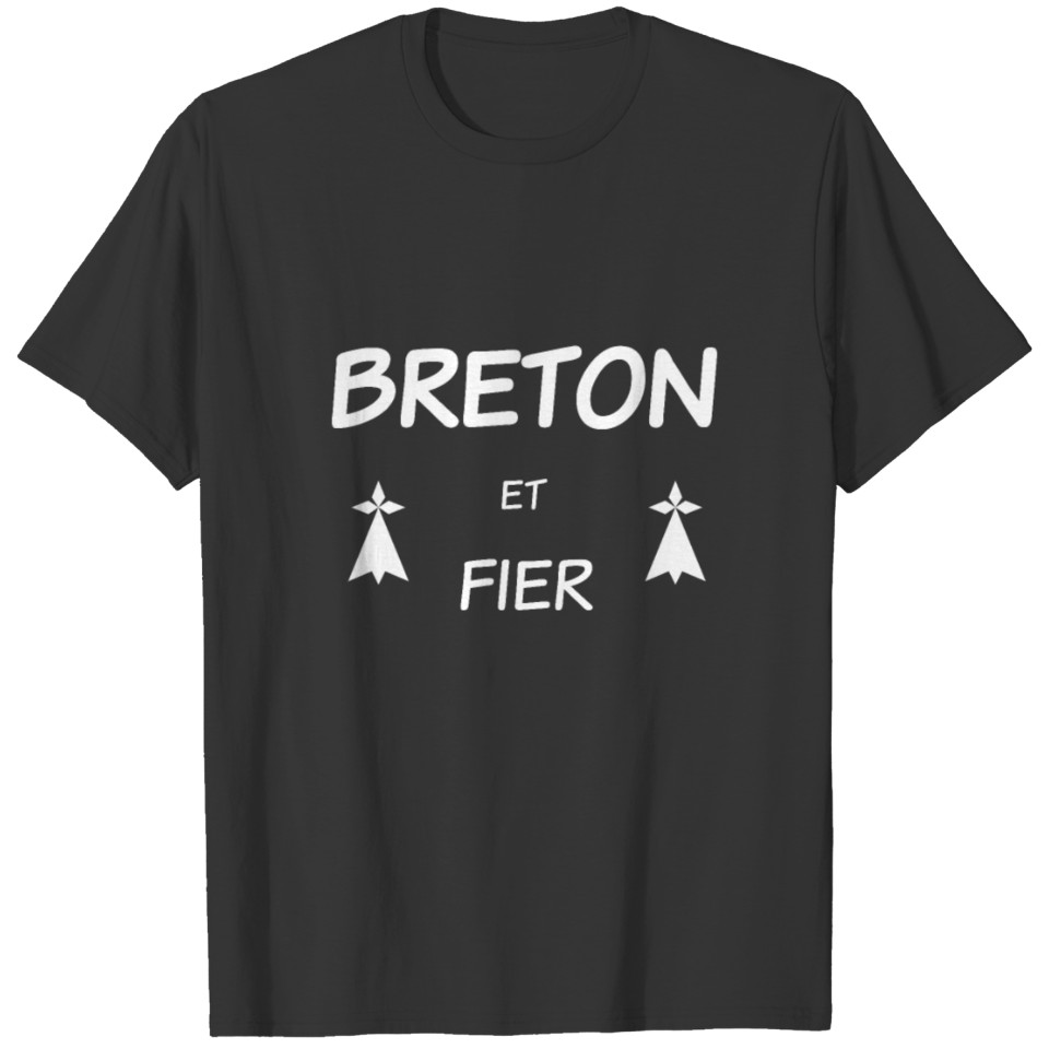 Breton et fier -Bretagne T-shirt