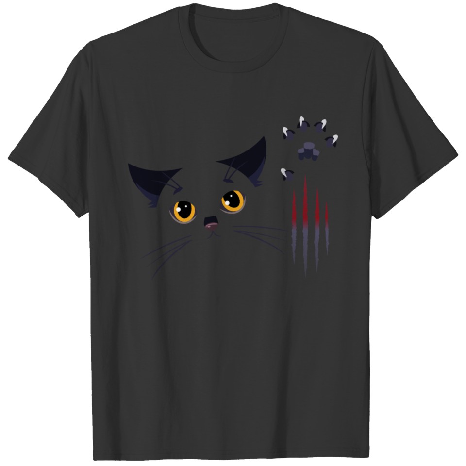 Black Cat Cats T-shirt