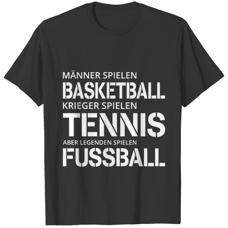 Basketball Tennis Soccer T-shirt