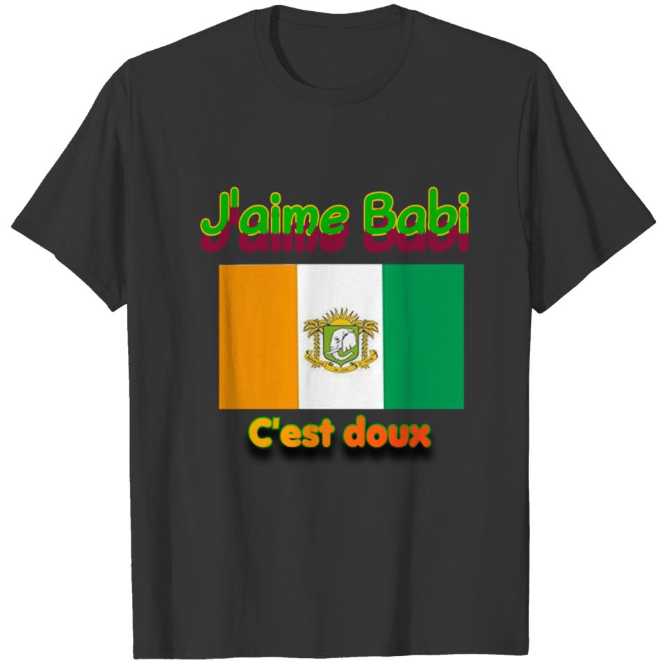 J'aime Babi.. La Côte d'Ivoire T-shirt