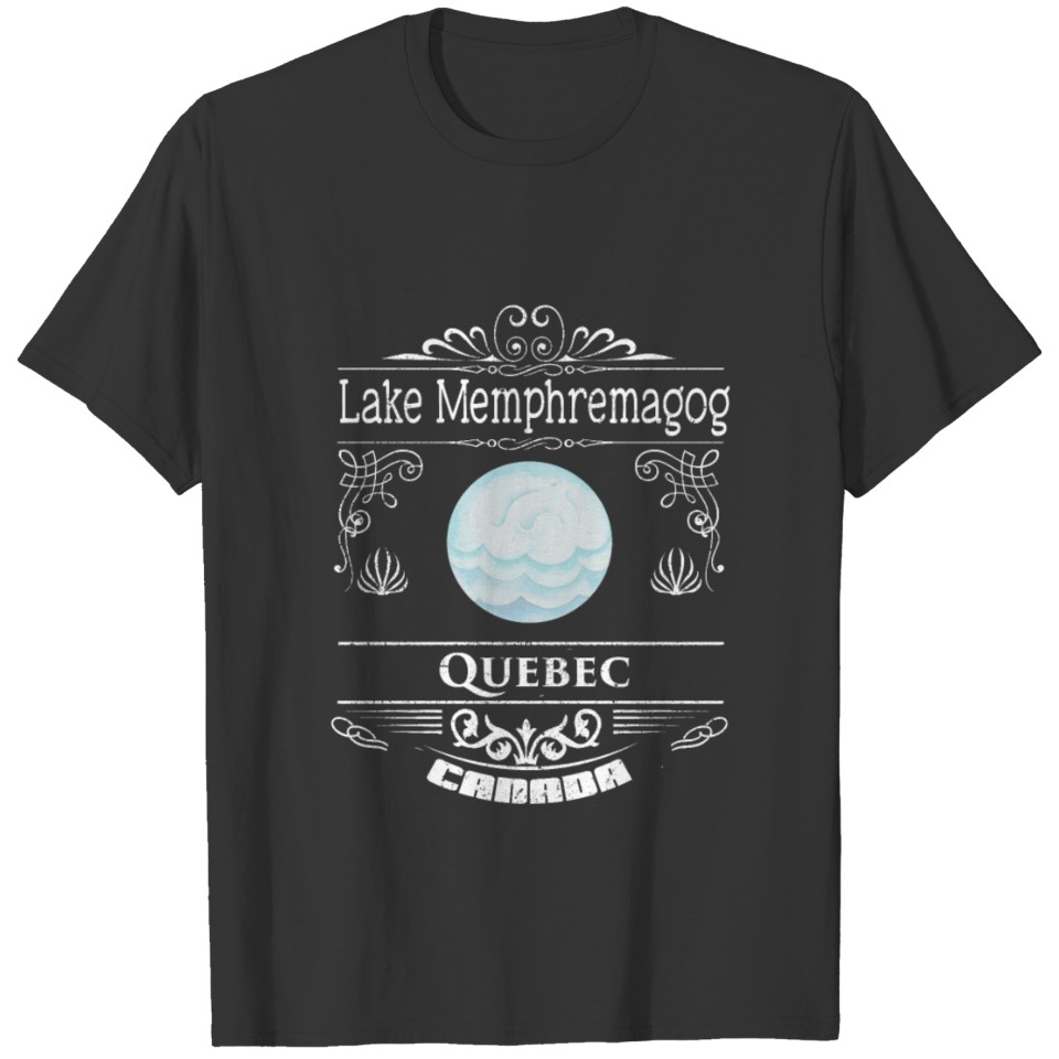 Lake Memphremagog Quebec Canada T-shirt