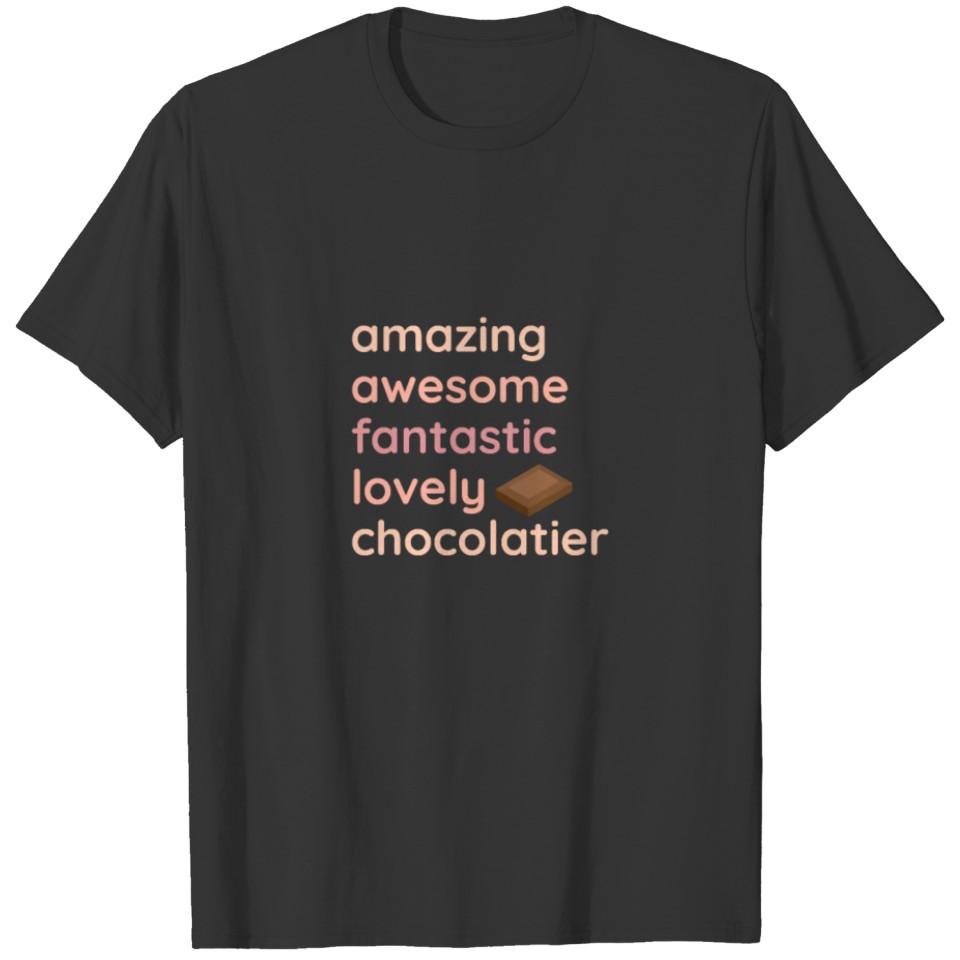 Chocolate Chocolatier Gift T-shirt