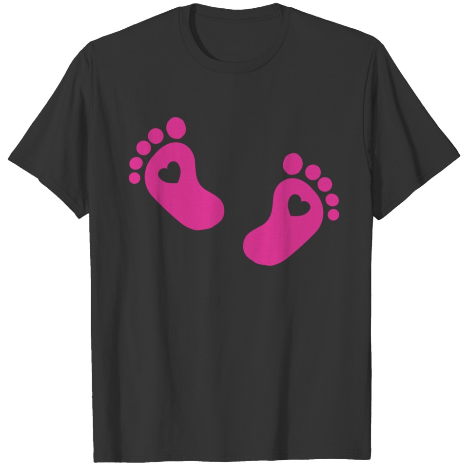 Baby feet pink T Shirts