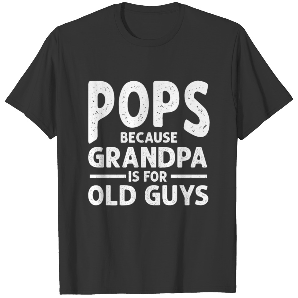 grandpa grandpa father day men's day birthday chri T-shirt