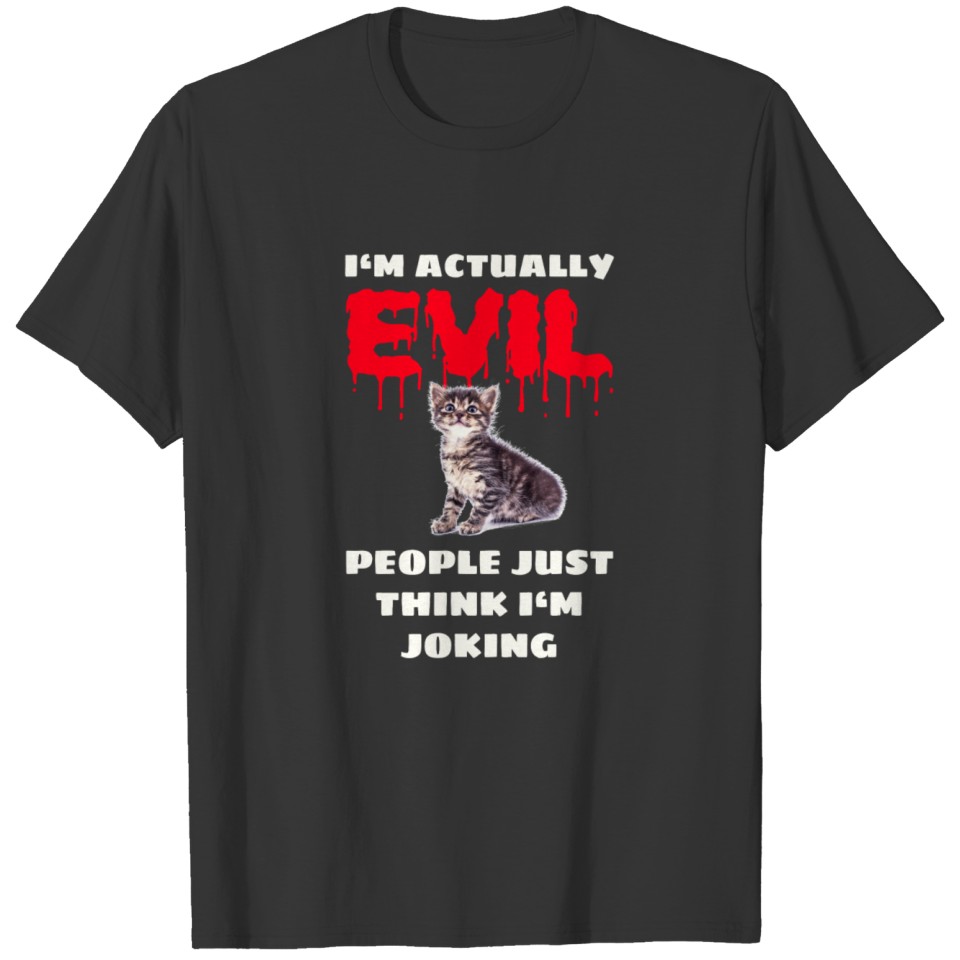 Evil Kitten T-shirt