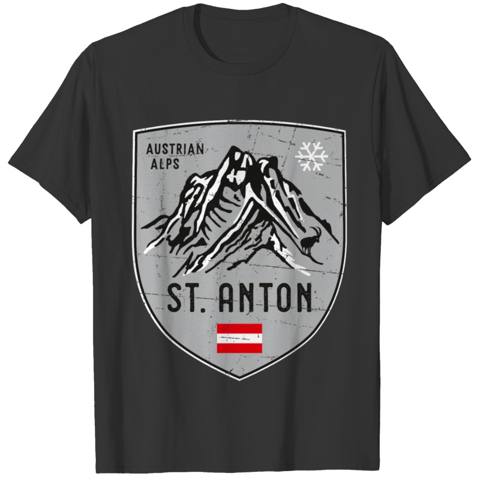 St. Anton Austria Emblem T-shirt
