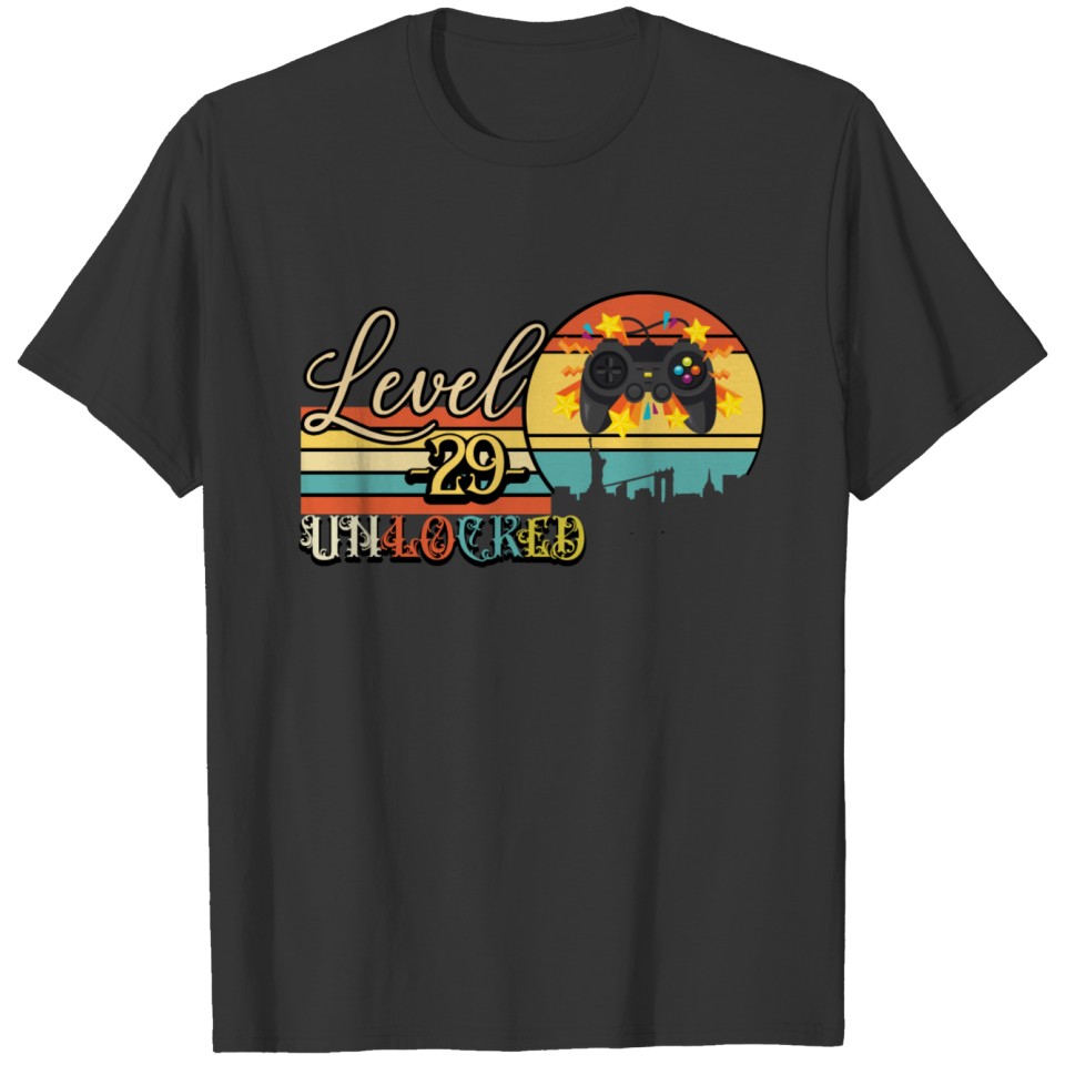Level 29 Unlocked T-shirt
