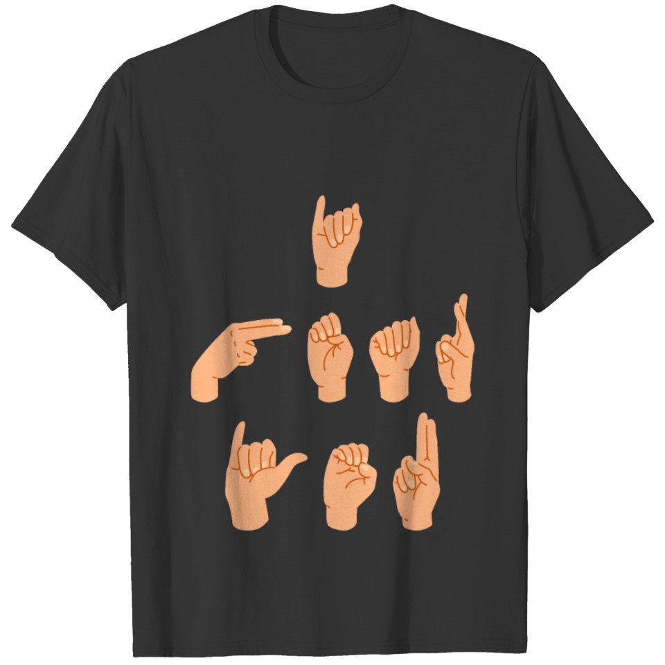 I hear you - sign language T-shirt