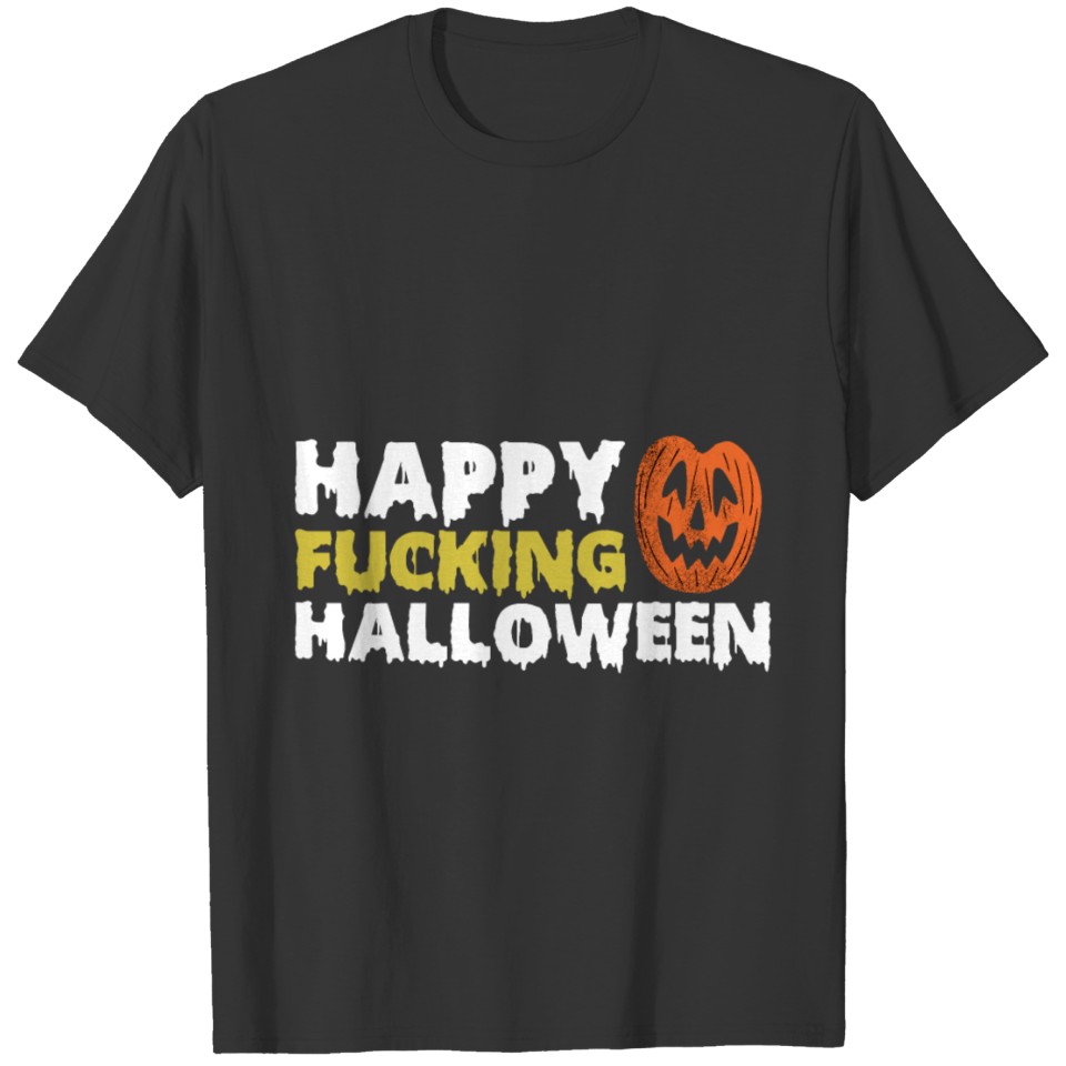 Halloween 'Happy Fucking Halloween' T-shirt