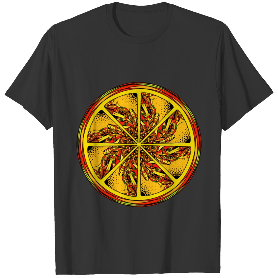 Mandala Lemon T-shirt