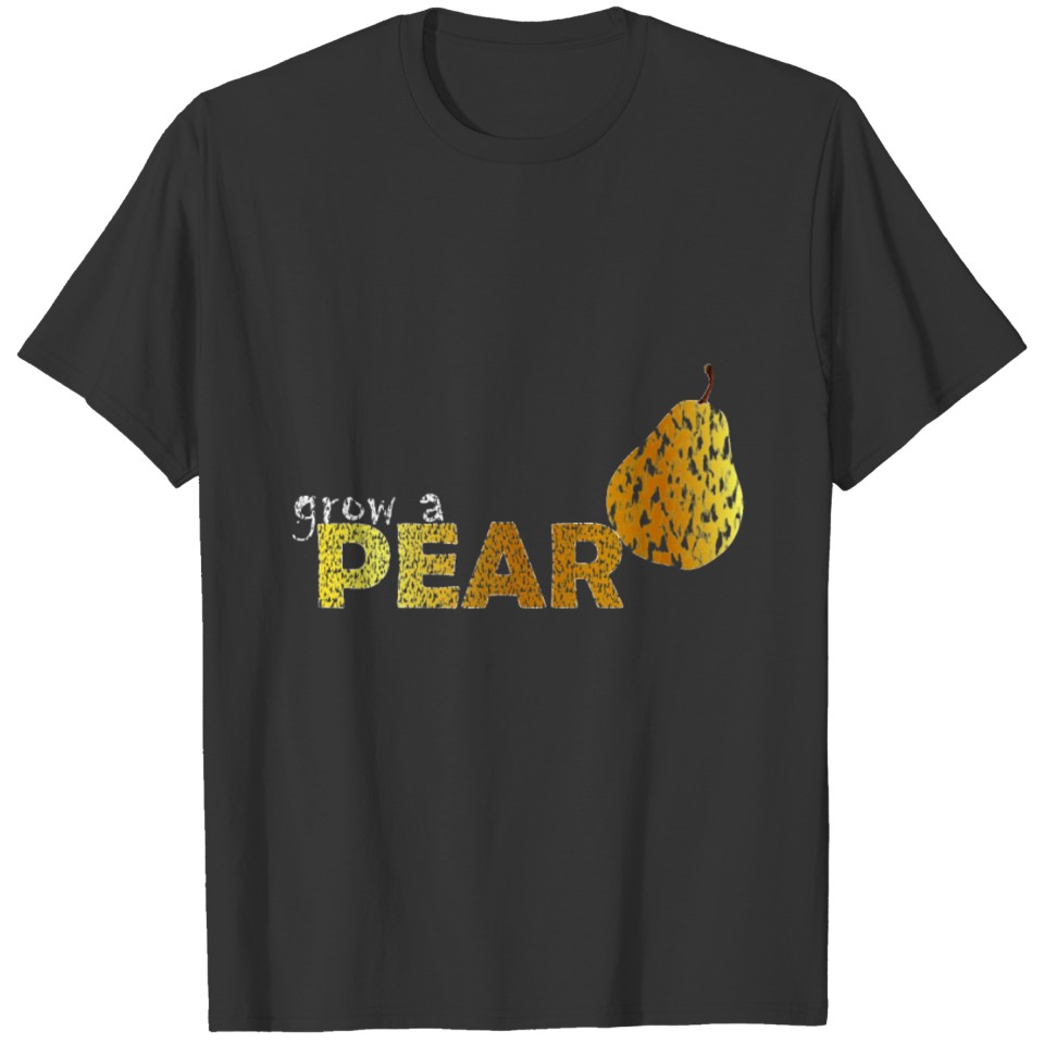 Planting pears trees, vegan diet T-shirt
