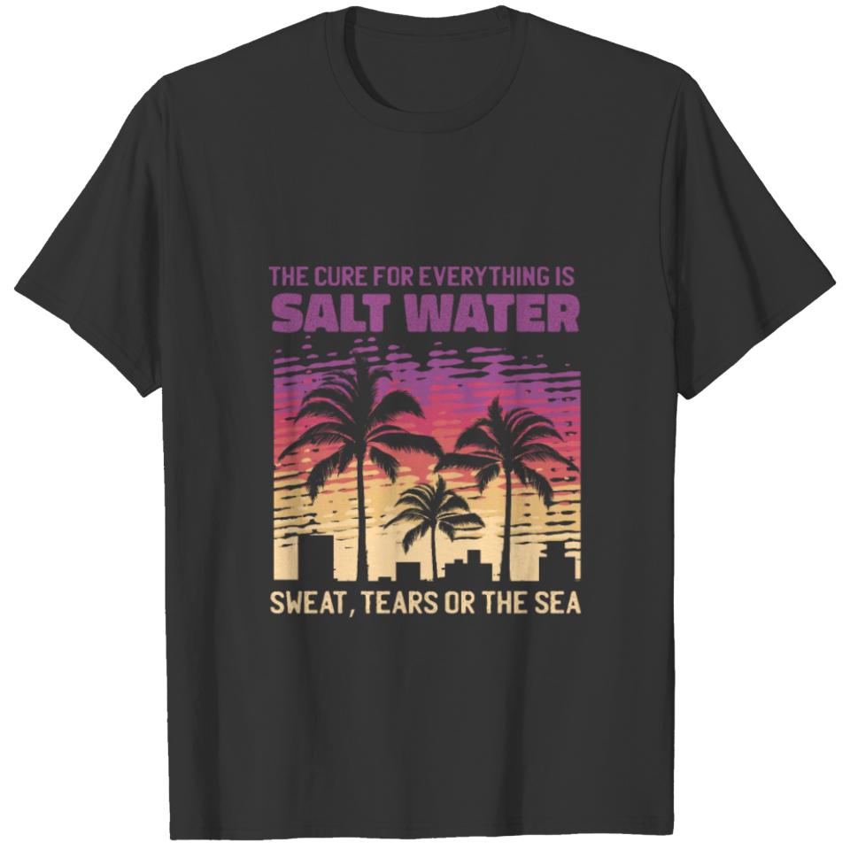 Salt water sunset T-shirt