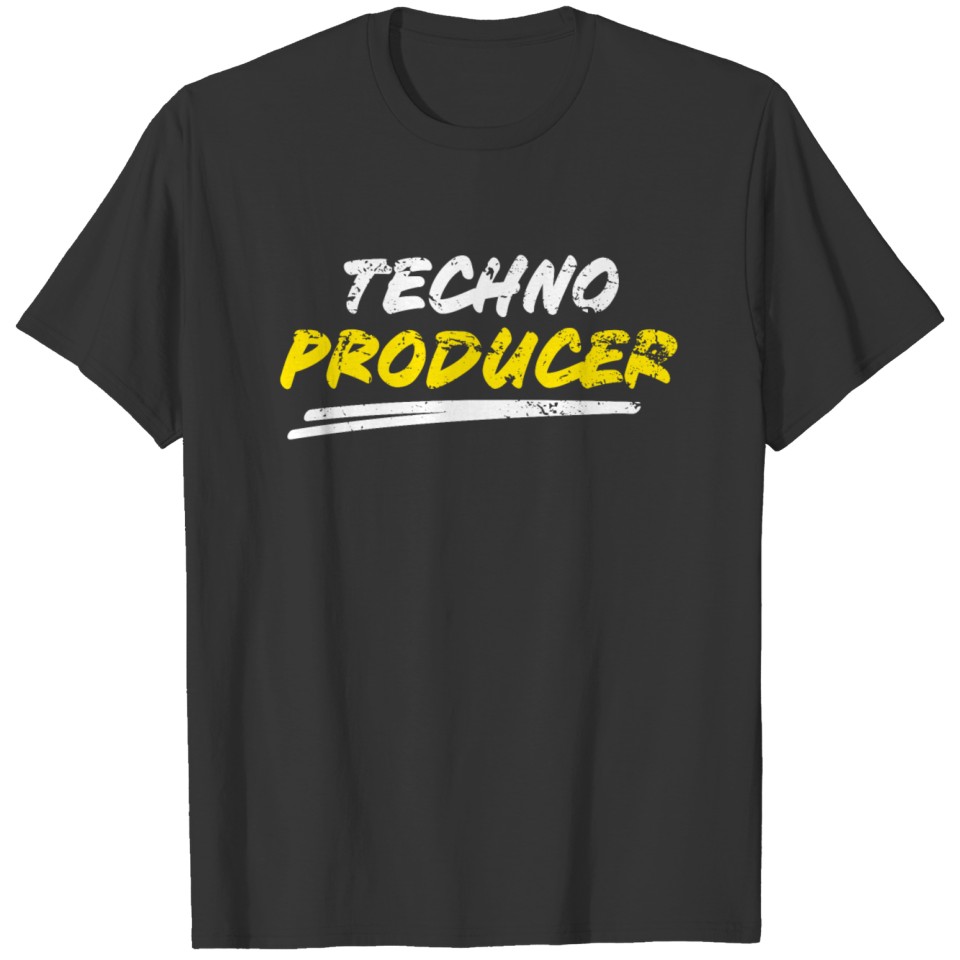 Techno Producer Electronic Dance Music Gift T-shirt