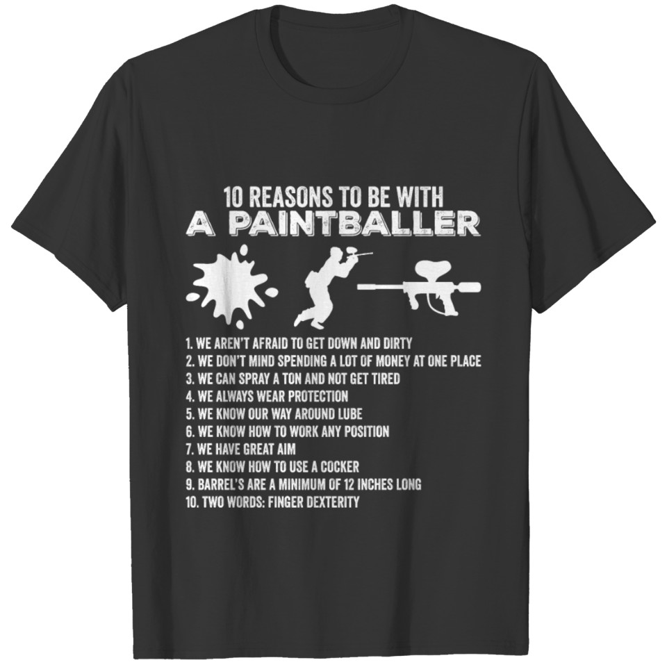 Paintball Airsoft Gotcha T-shirt