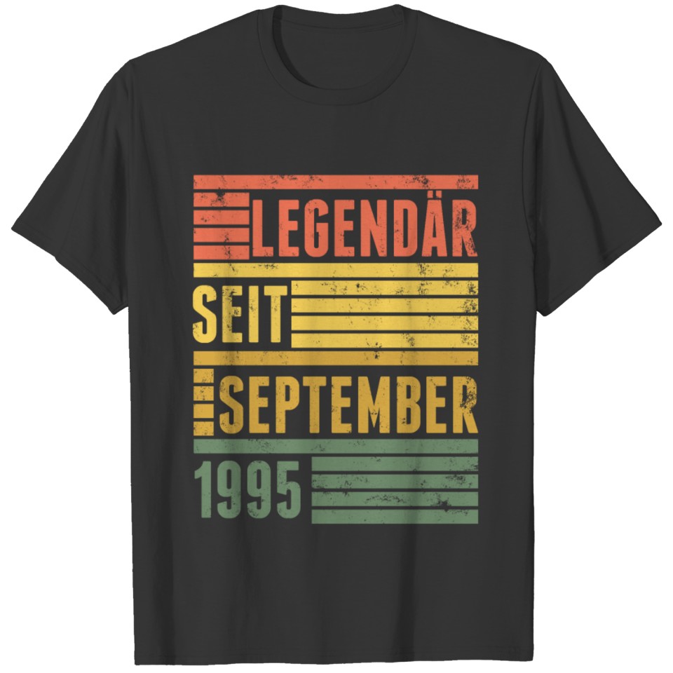 Legendary Since September 1995 T-shirt