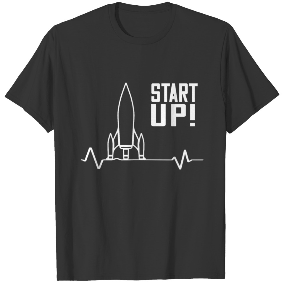 Start Up Rocket Entrepreneur T-shirt